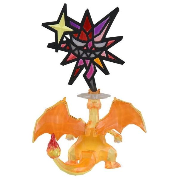 Takara Tomy Pokemon Moncolle Dark Tera Type Charizard Figure JAPAN OFFICIAL on Sale