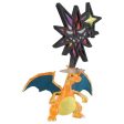 Takara Tomy Pokemon Moncolle Dark Tera Type Charizard Figure JAPAN OFFICIAL on Sale