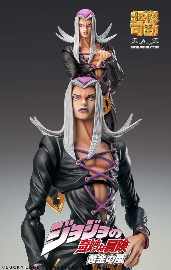 Super Action Statue JoJo s Bizarre Adventure Part.5 Leone Abbacchio Figure JAPAN Online Hot Sale