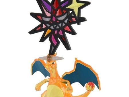 Takara Tomy Pokemon Moncolle Dark Tera Type Charizard Figure JAPAN OFFICIAL on Sale