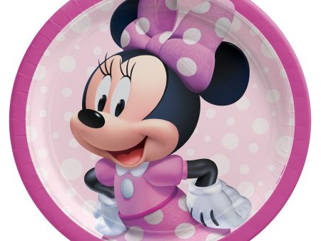 Minnie Mouse Forever 9  Round Plates For Sale