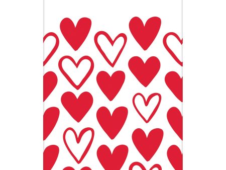 Heart Day Table Cover For Discount