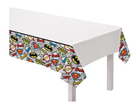 Justice League Heroes Unite™ Plastic Tablecover Online