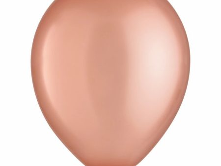 Latex Balloons - Pearlized Rose Gold, 12  Supply