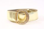 Vintage GIANNI VERSACE Gold Belt on Sale