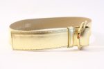 Vintage GIANNI VERSACE Gold Belt on Sale