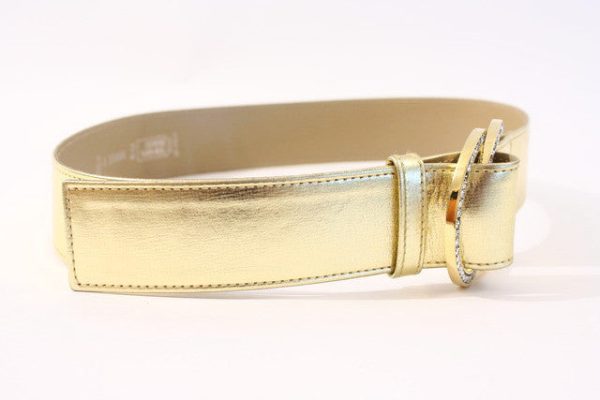 Vintage GIANNI VERSACE Gold Belt on Sale