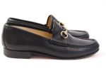 Vintage GUCCI Black Loafers Online now