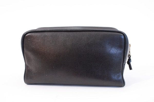 Vintage CHANEL Toiletry Bag or Clutch Cheap