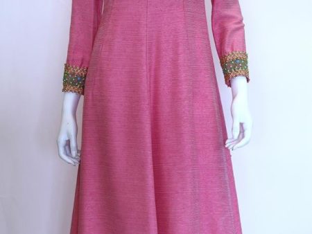 1960s EMMA DOMB Dress with Jeweled Embellishment Online now