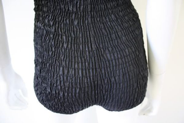 1950s JANZTEN Black Ruched Bathing Swimsuit Hot on Sale