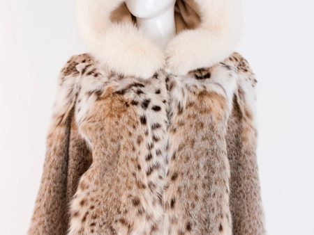 Vintage ZANDRA RHODES Lynx Fur Jacket Online