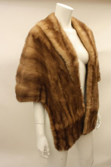 1950s Autumn Haze Mike Fur Cape Online Sale