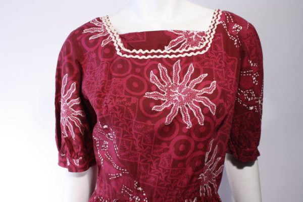 1960s Batik Sundress Online Sale