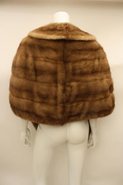 1950s Autumn Haze Mike Fur Cape Online Sale