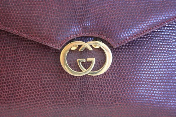 1960s GUCCI Lizard Handbag Hot on Sale