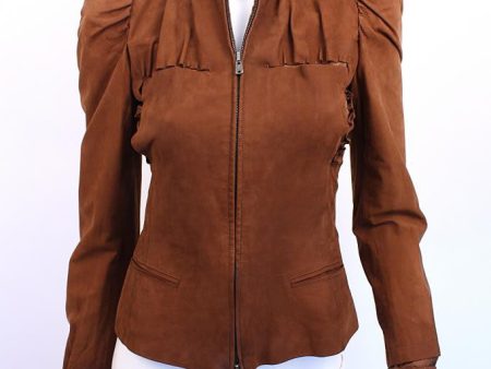 YVES SAINT LAURENT Leather Jacket For Discount