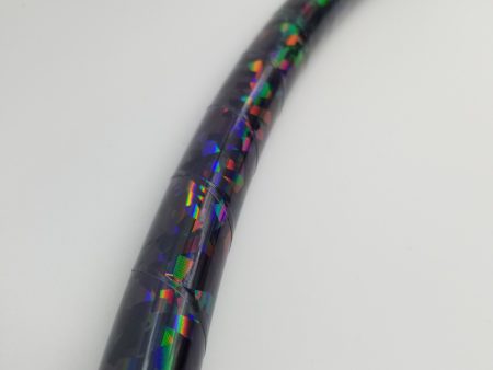 Black Goth Unicorn Glitter Taped Hula Hoop Online Hot Sale