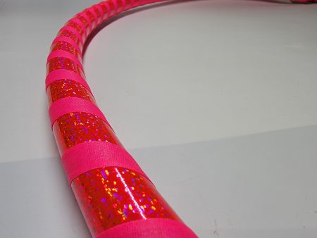 Pink Hibiscus Beginner Taped Hoop For Discount