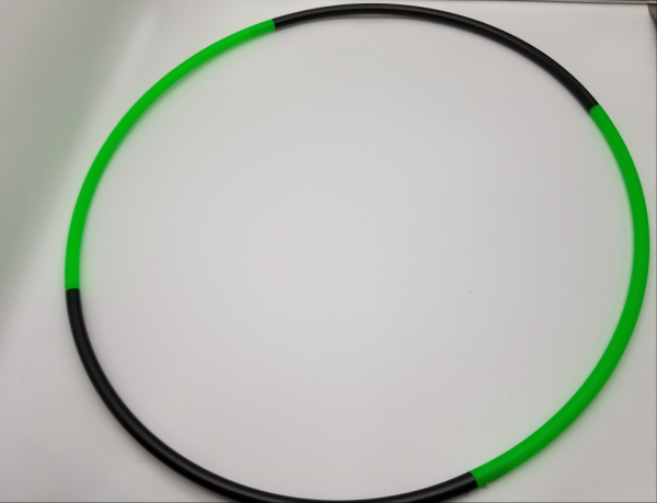 Black & UV Green 4 Piece Bare Sectional Hoop For Discount