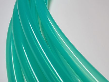 Translucent teal Polypro Bare Hoop 5 8 Online now