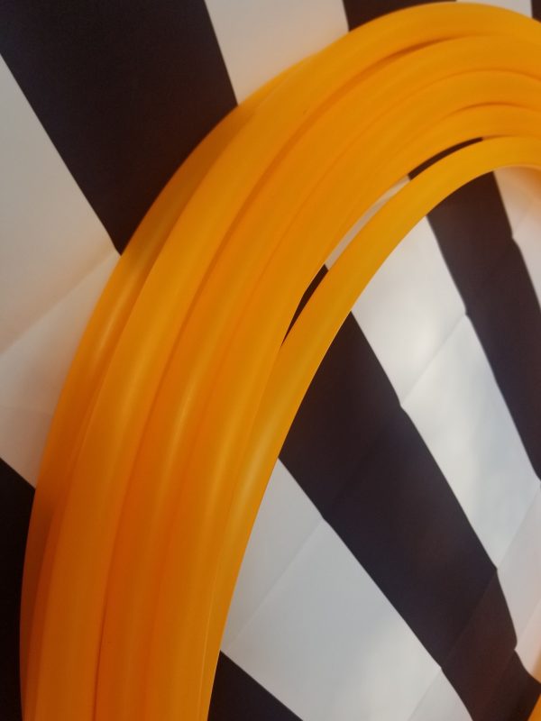 Creamsicle - UV Orange Polypro Bare Hoop 3 4 Online Sale